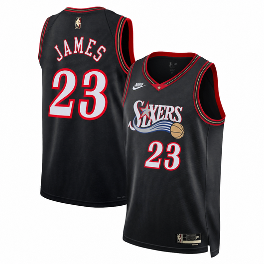 LeBron James #23 Philadelphia 76ers Jersey - Own the Moment